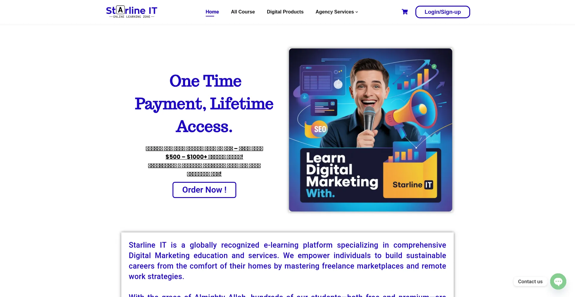 Starlineit.com Screenshot
