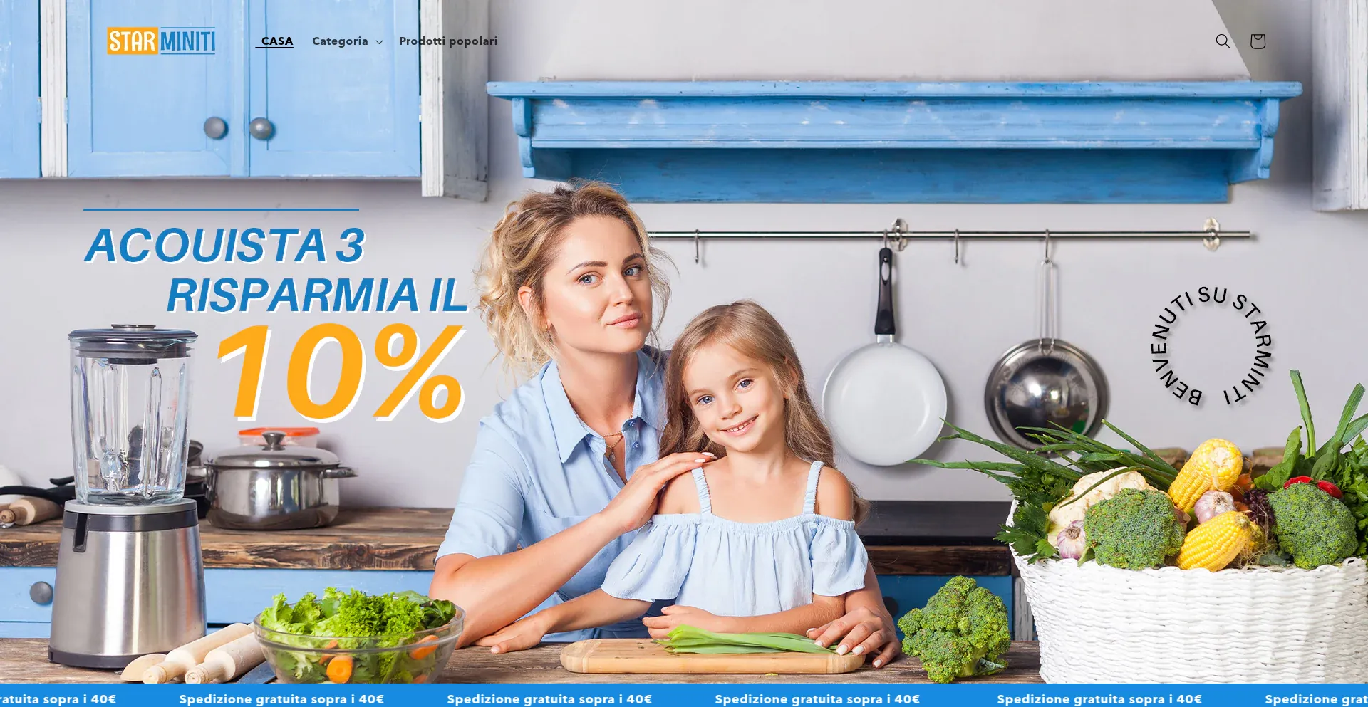 Website screenshot of Starminti.com