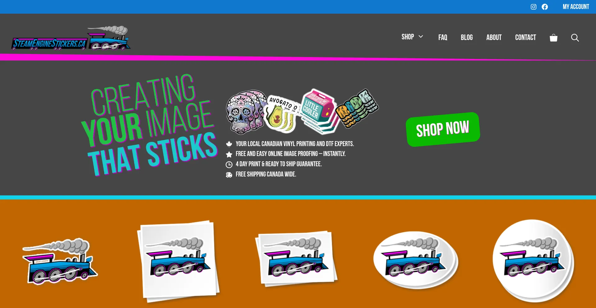 Steamenginestickers.ca