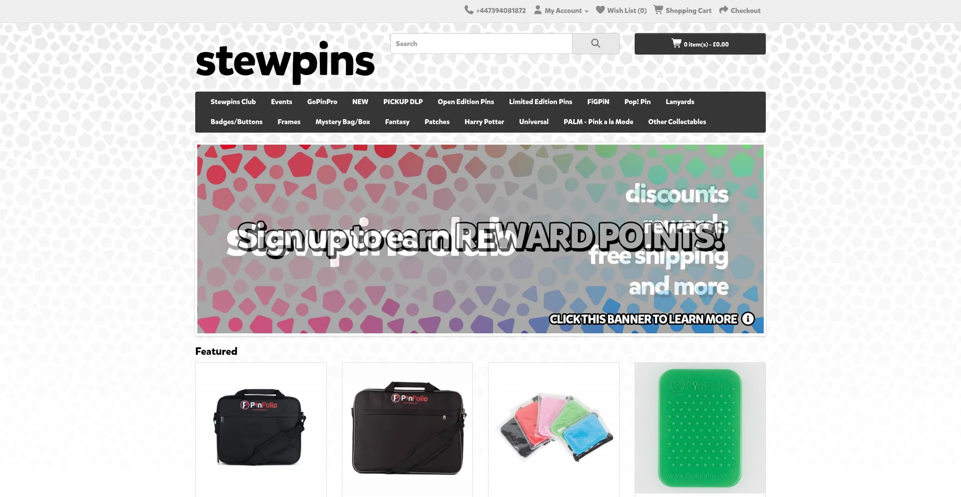 Stewpins.com Screenshot