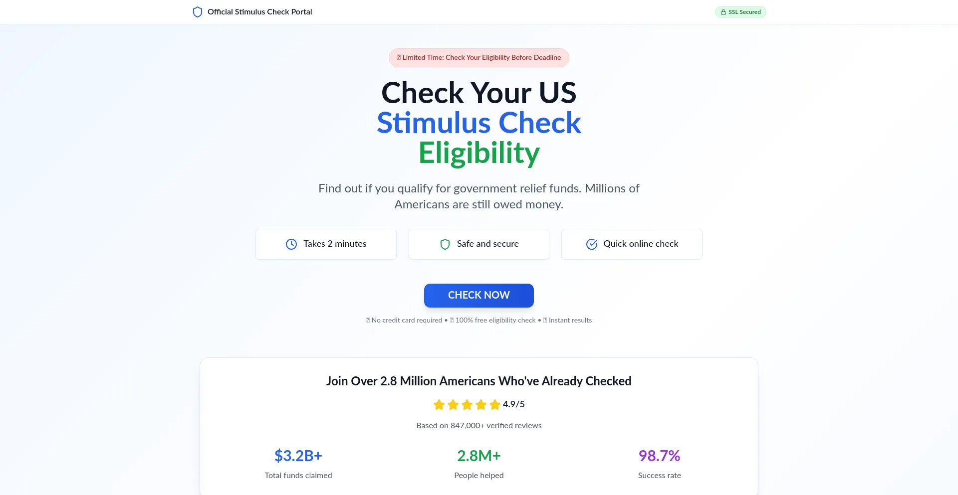 Website screenshot of Stimusa.com