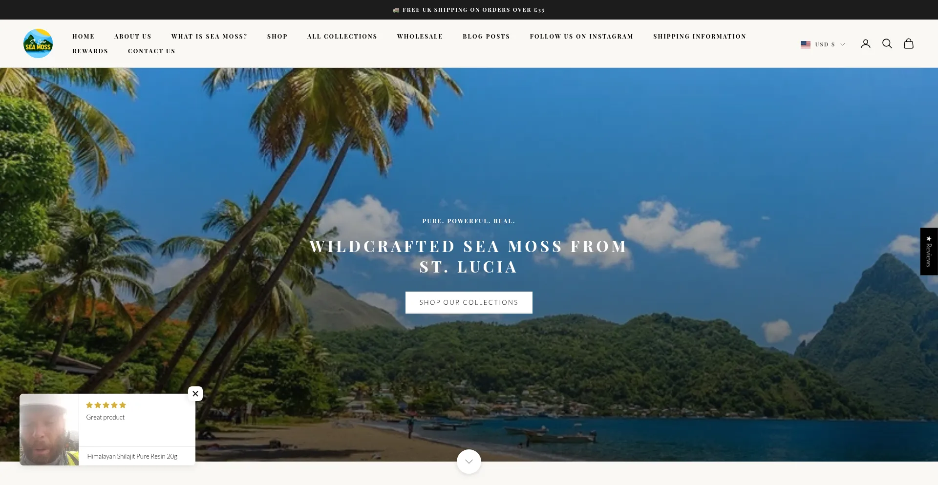 Stluciaseamoss.com