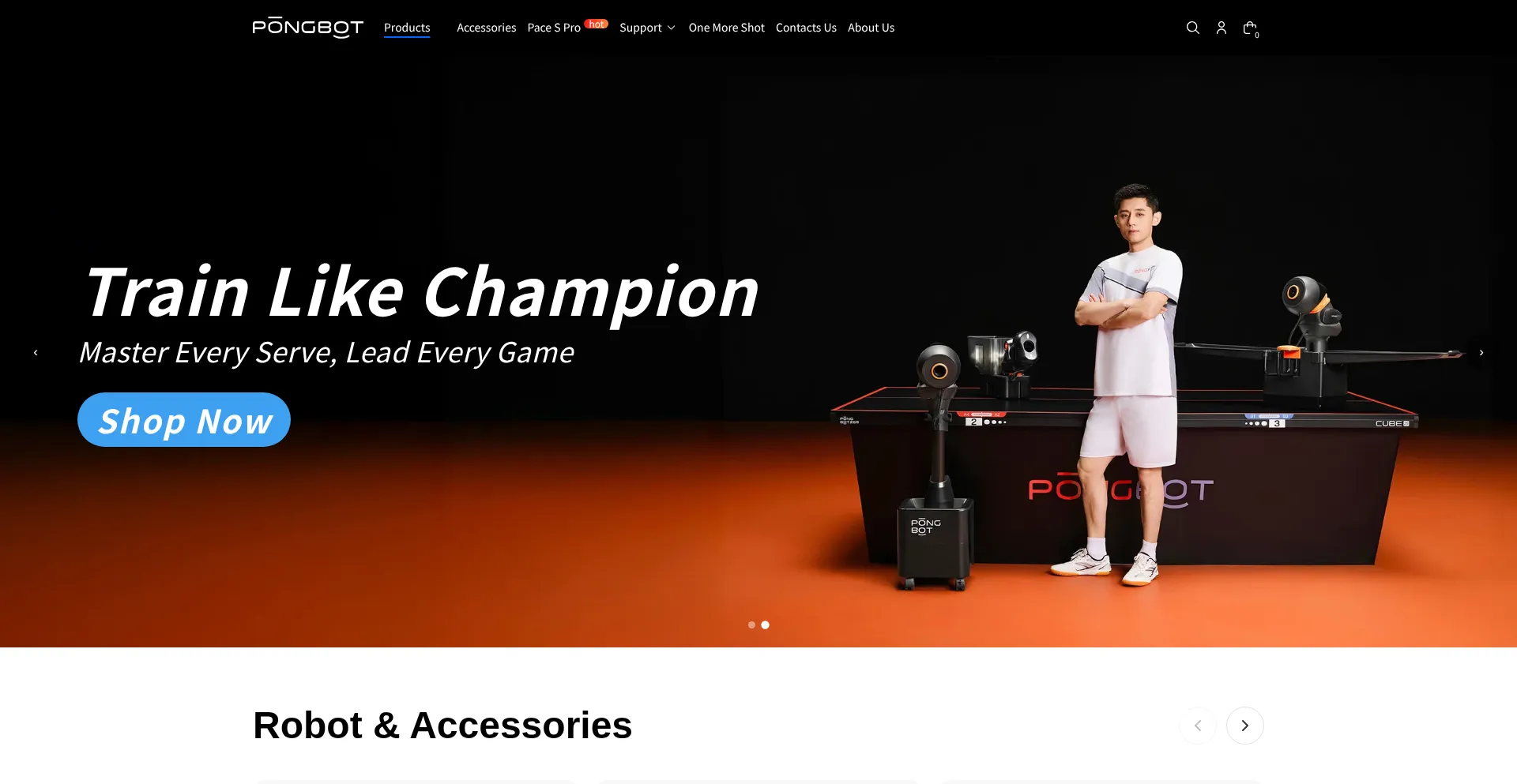 Store.pongbotsports.com
