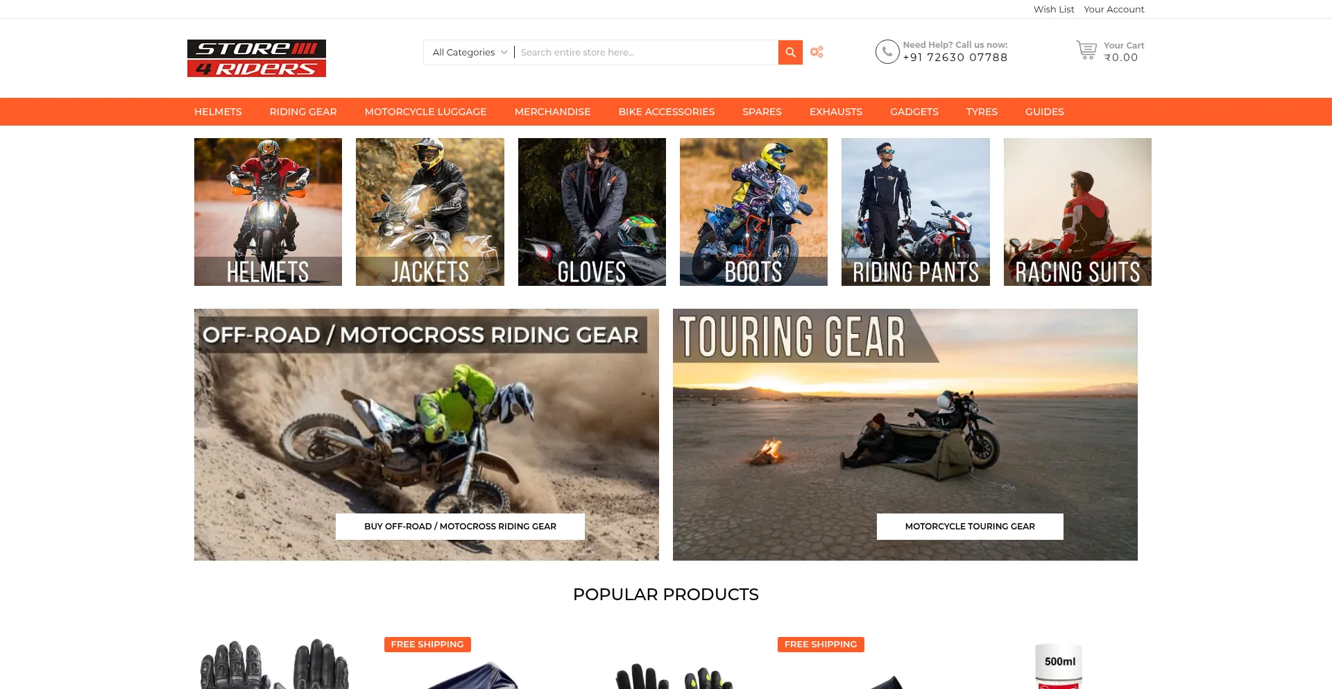 Store4riders.com