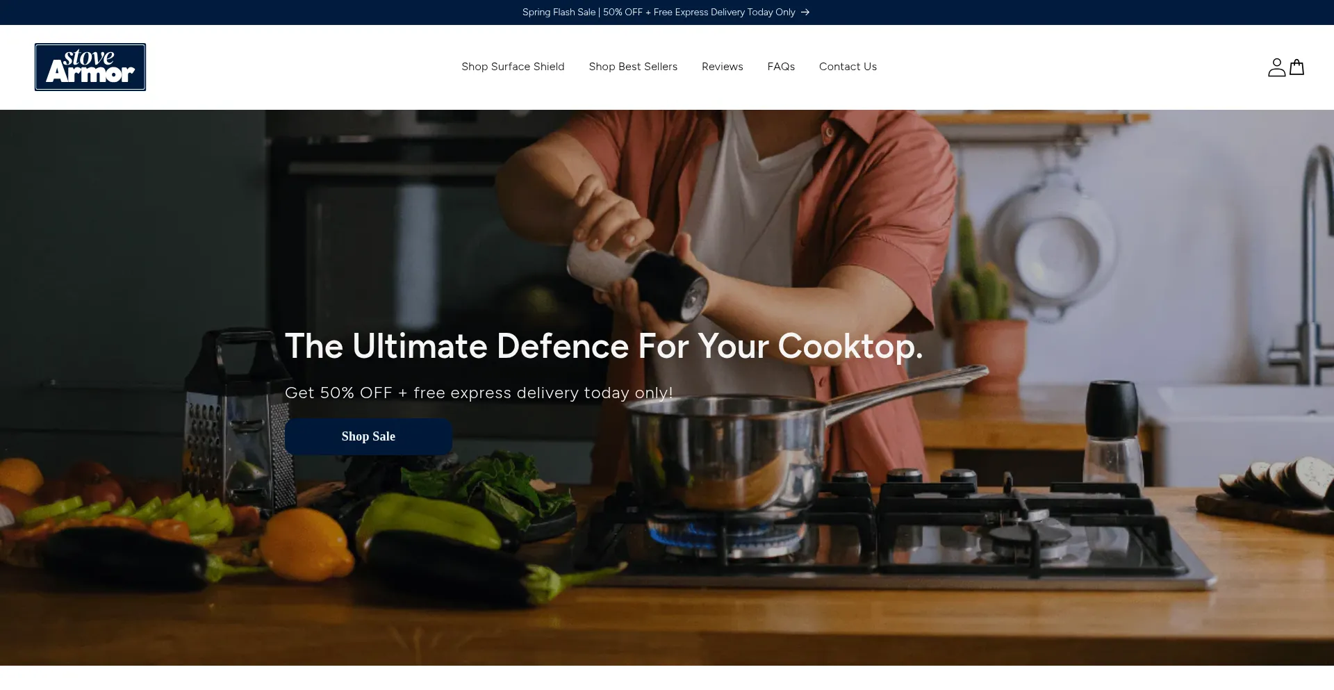 Stovearmor.com.au Screenshot