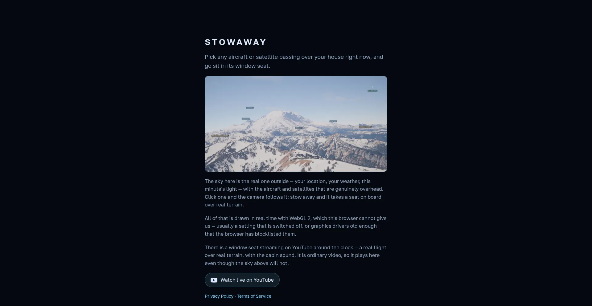 Stowaway.live