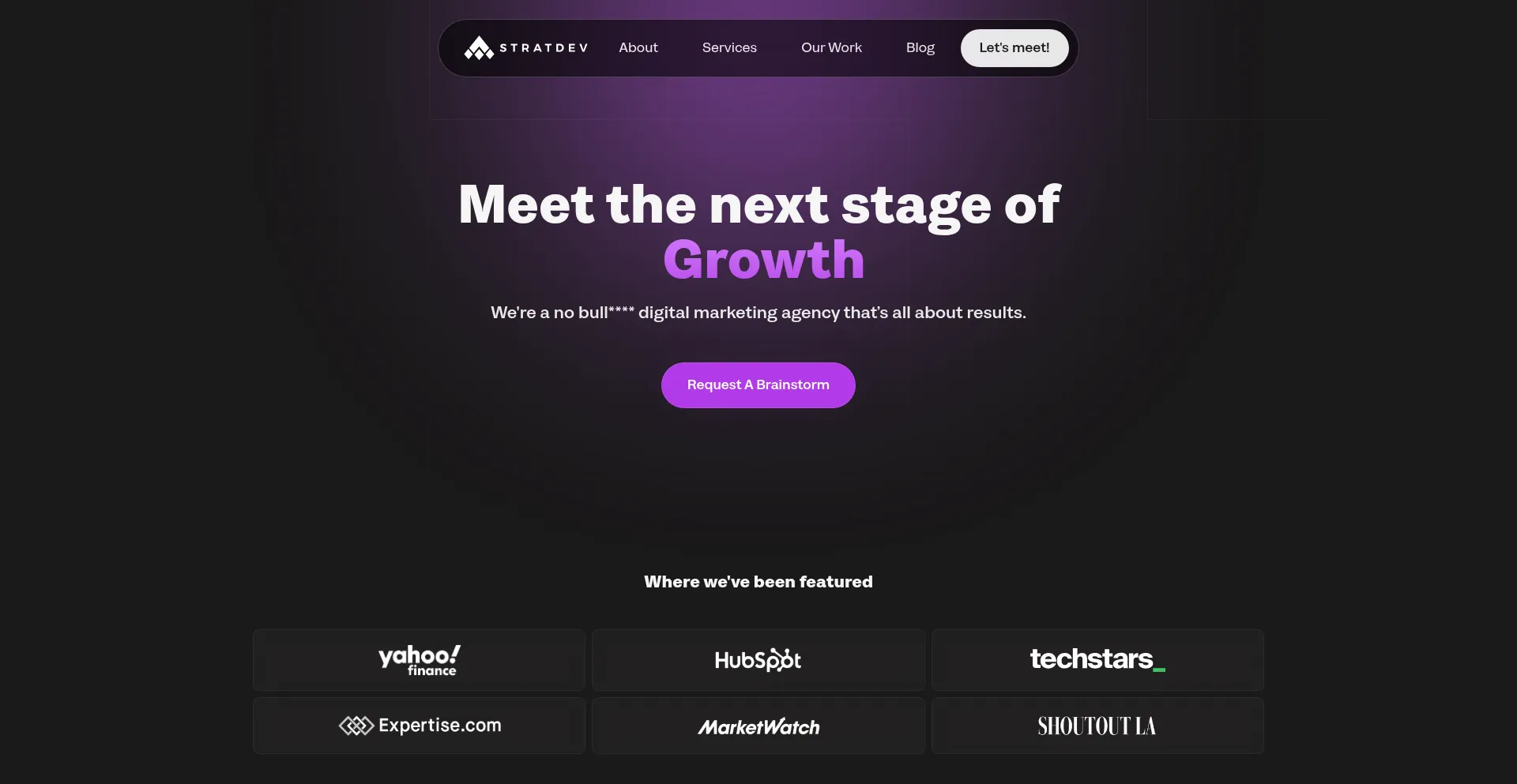 Stratdevdigitalmarketing.com Screenshot