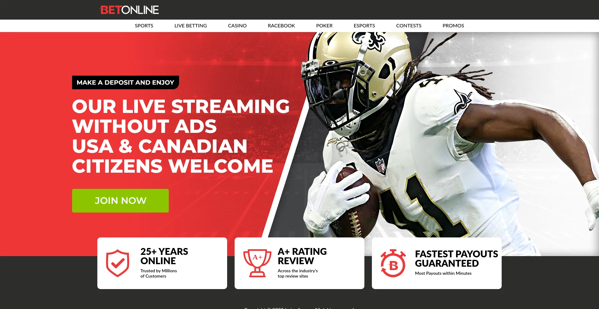 Website screenshot of Stream2watch.eu