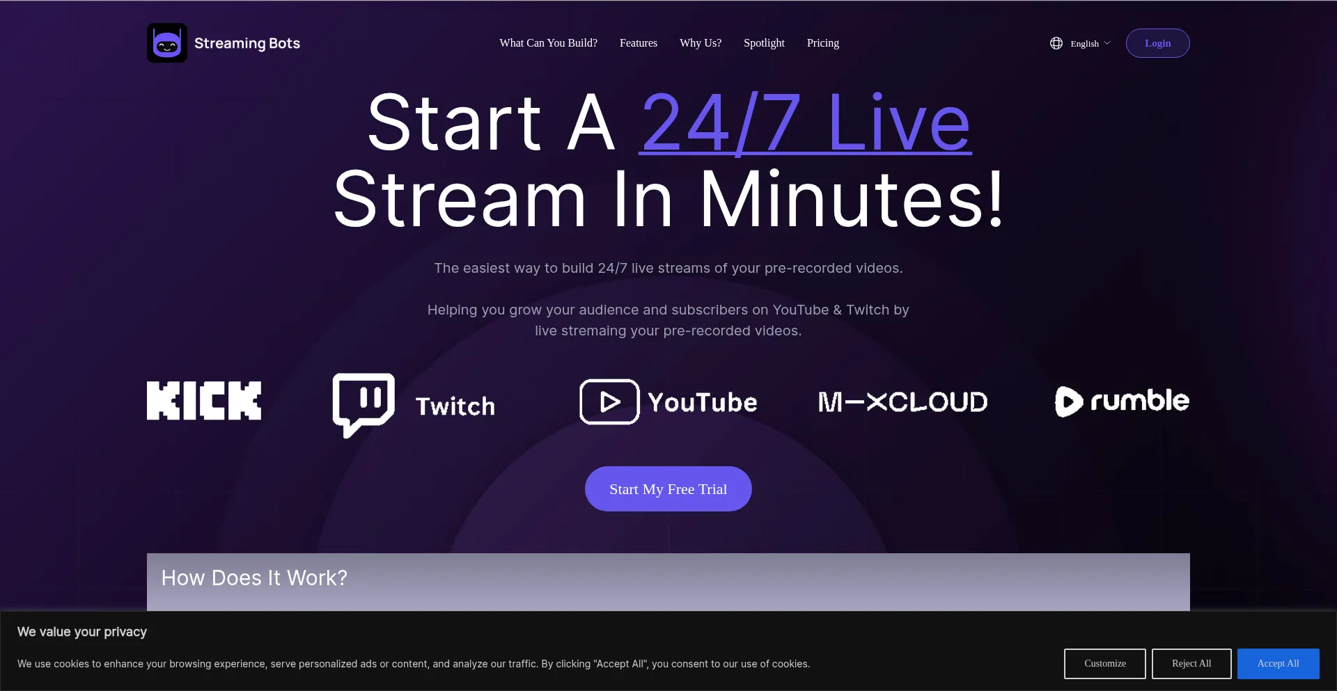 Streamingbots.com 安全可靠吗？