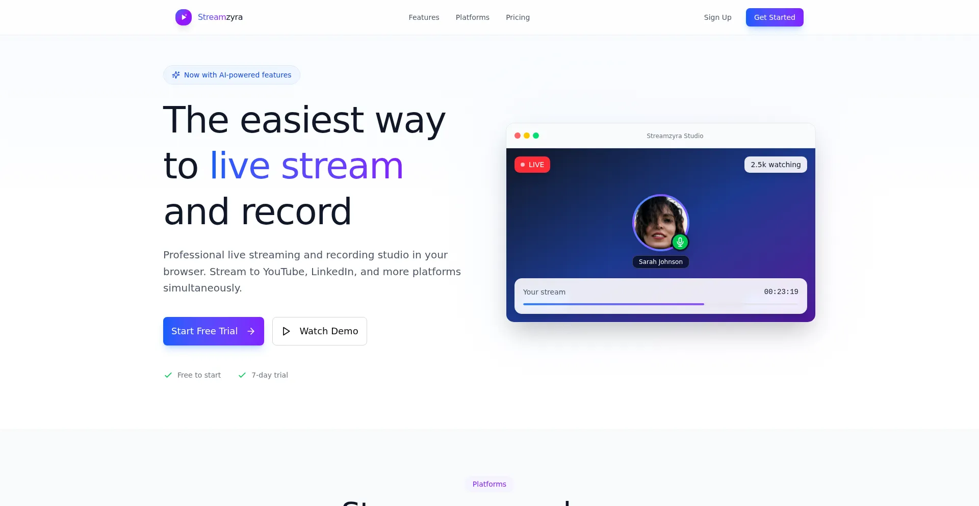 Streamzyra.live