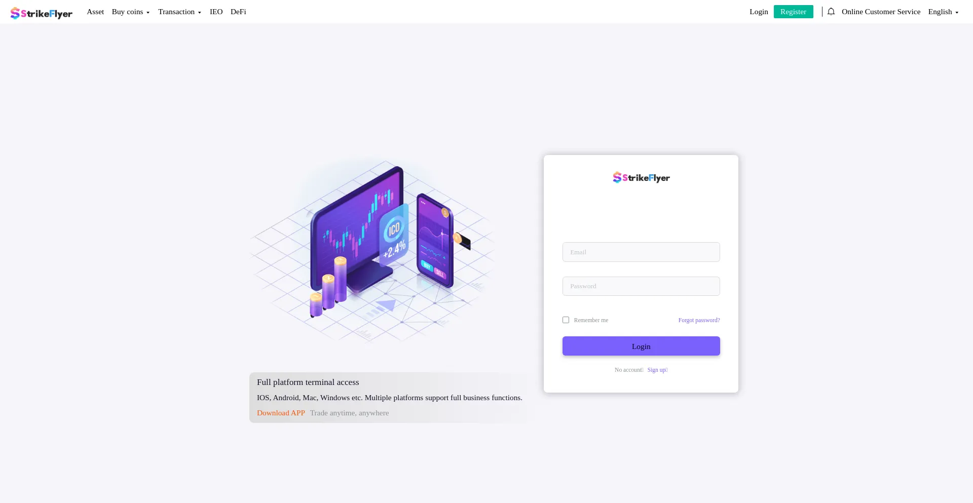 Strikeflyerw.com Screenshot