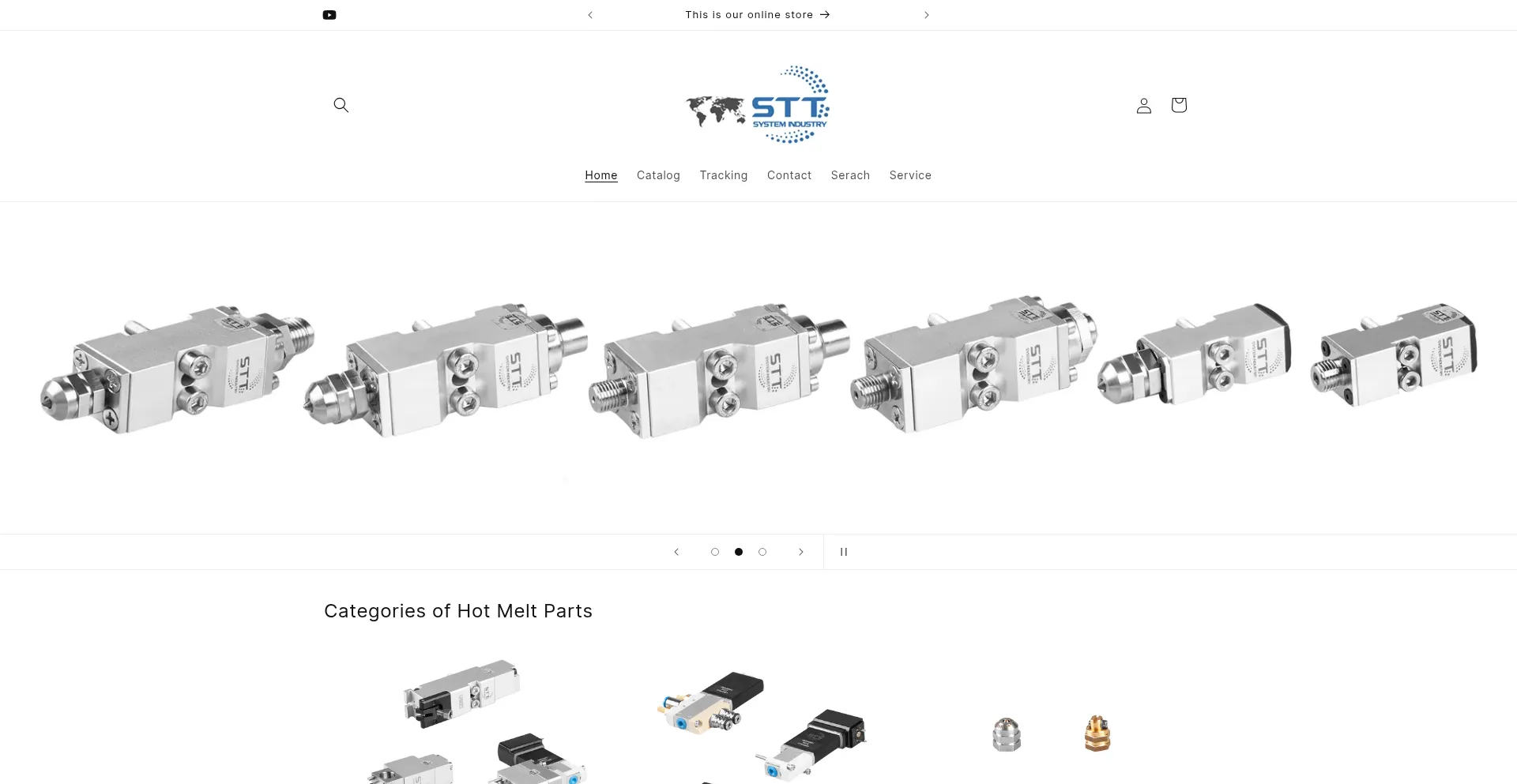 Website screenshot of Sttatlas.com