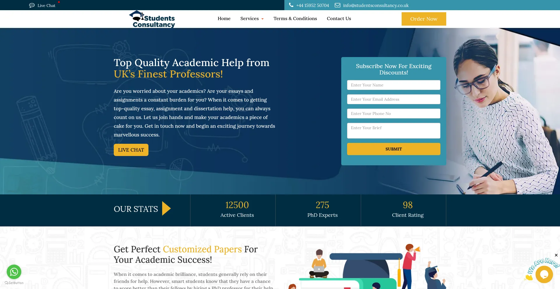 Studentsconsultancy.co.uk 安全可靠吗？