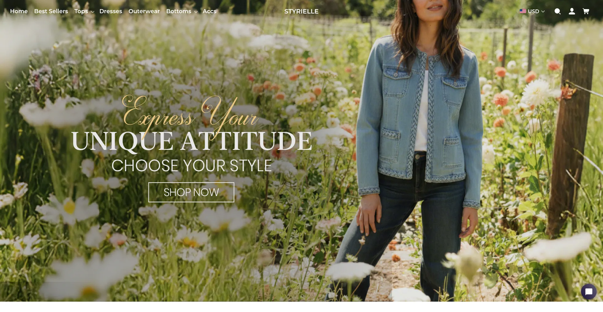 Styrielle.com Screenshot