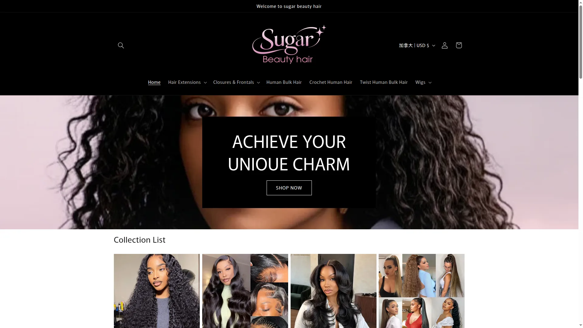 Sugarbeautyhair.com