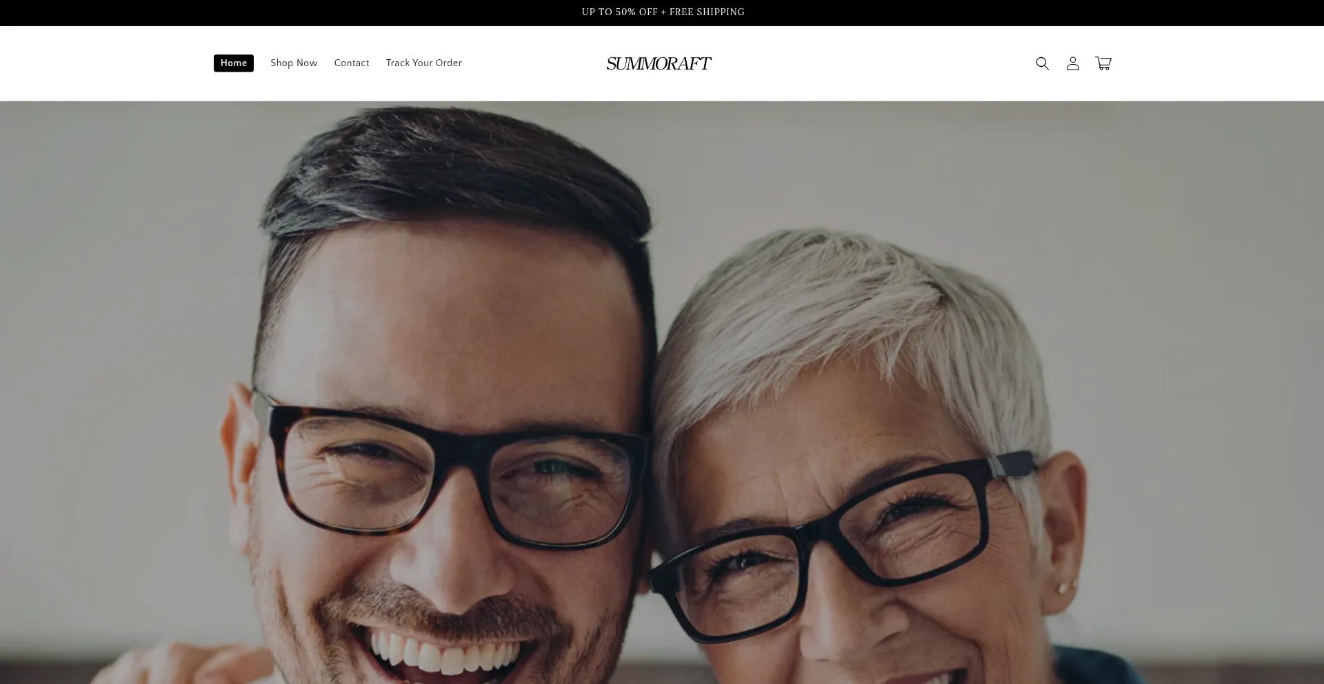 Website screenshot of Summoraft.com