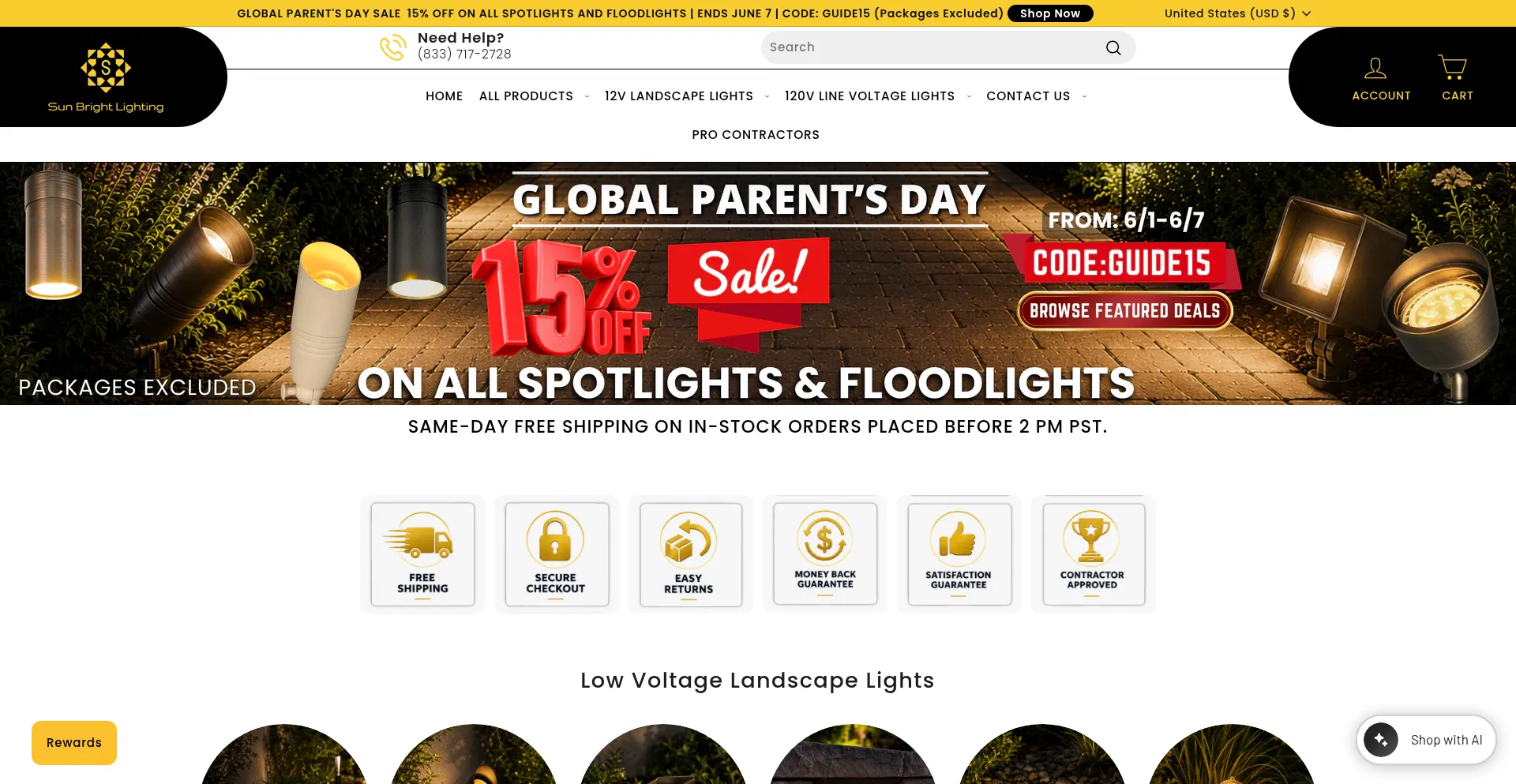 Sunbrightlighting.com