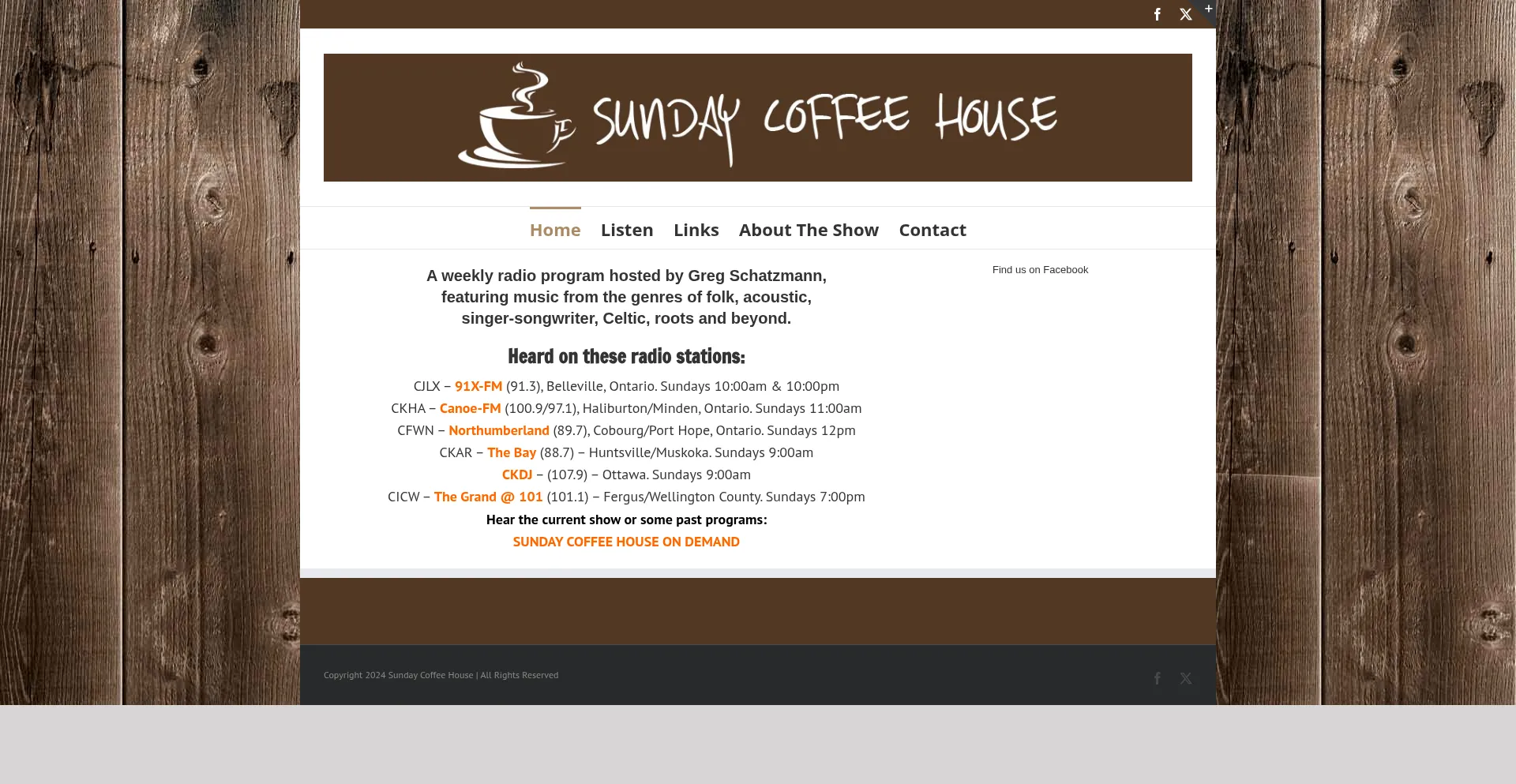 Sundaycoffeehouse.com