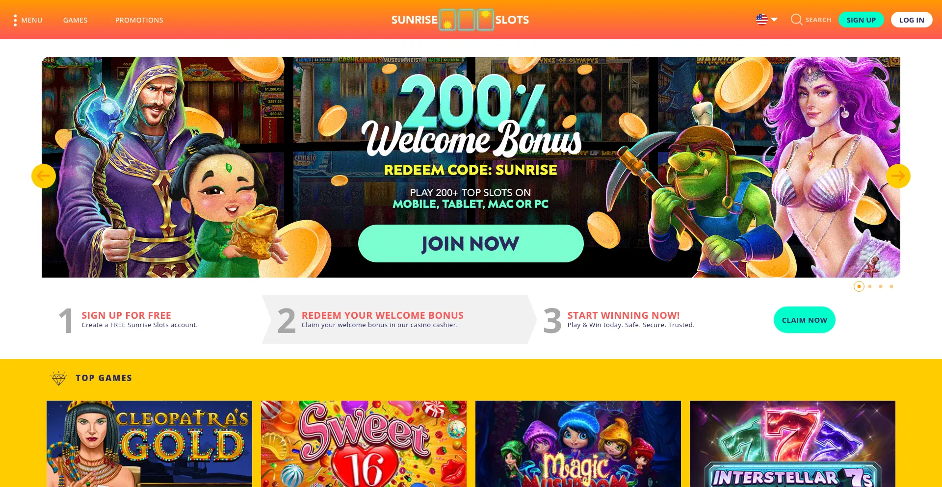 Sunriseslots.com