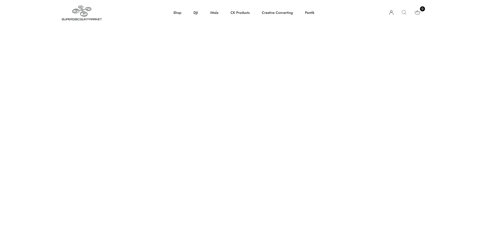 Website screenshot of Superdiscountmarket.com