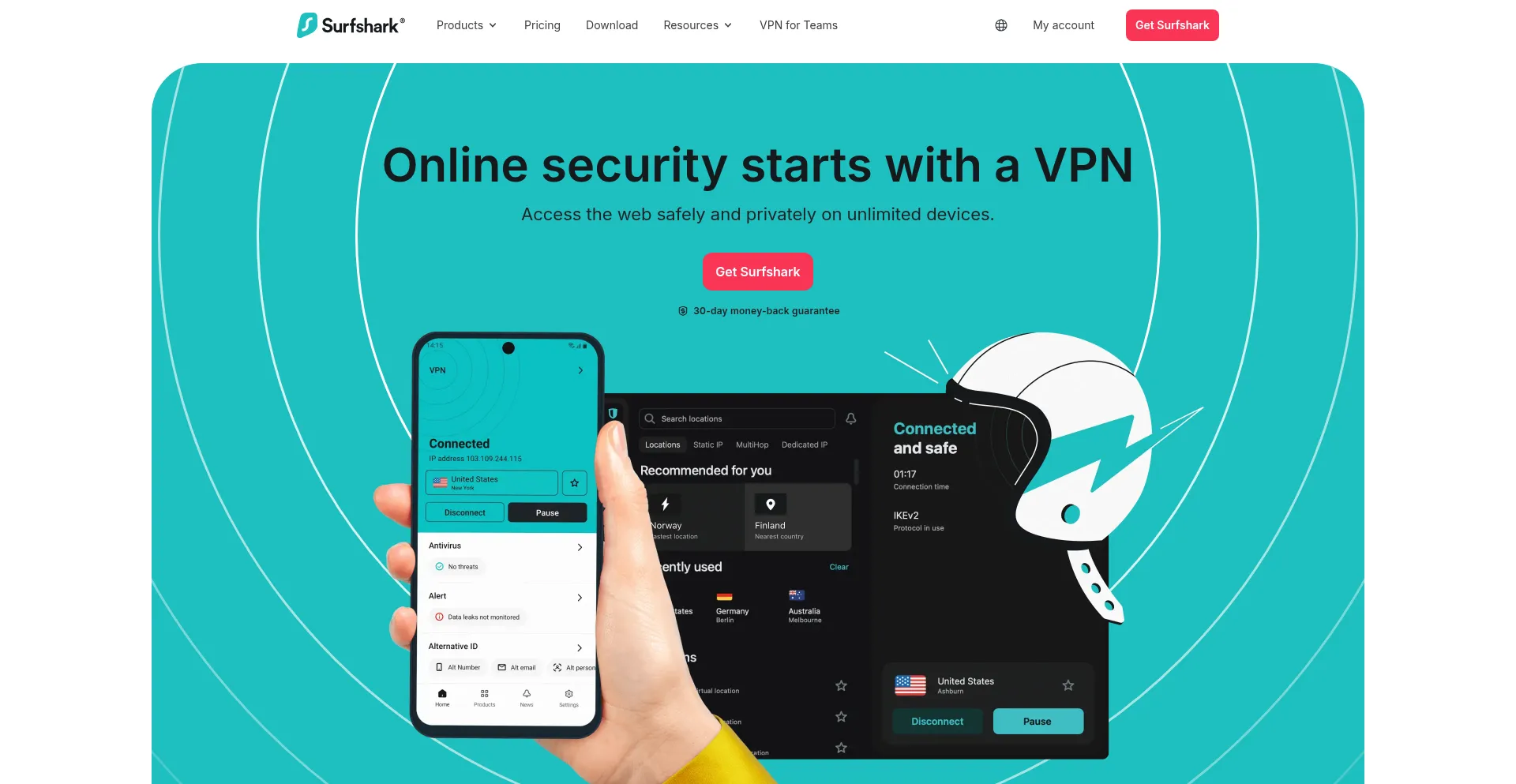 Surfshrk.com Screenshot