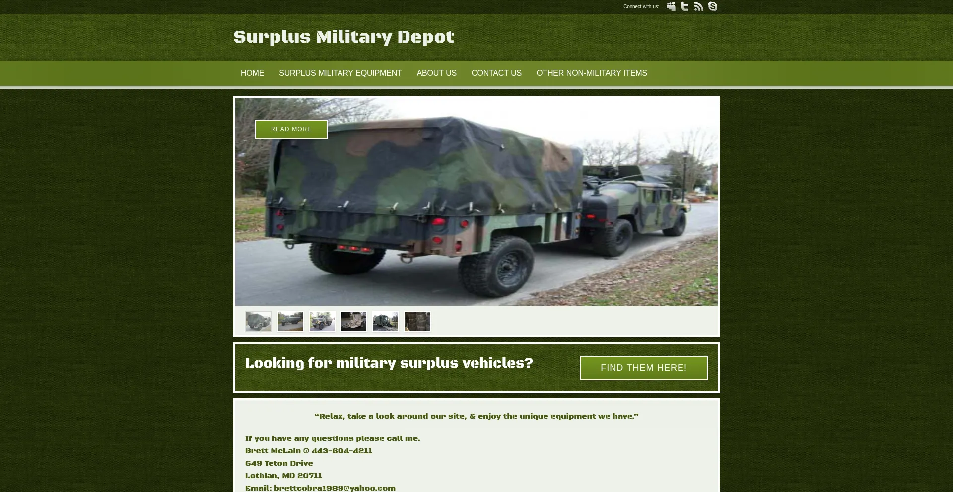 Surplusmilitarydepot.com