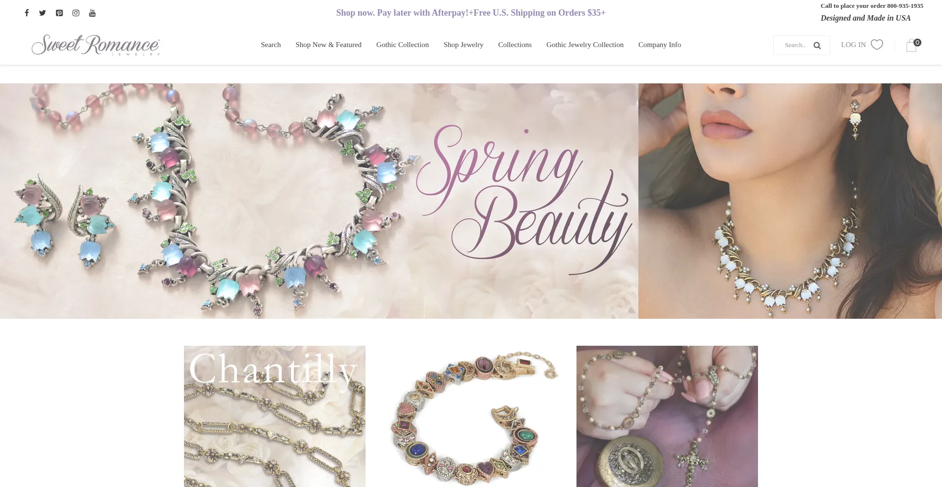 Website screenshot of Sweetromanceonline.com