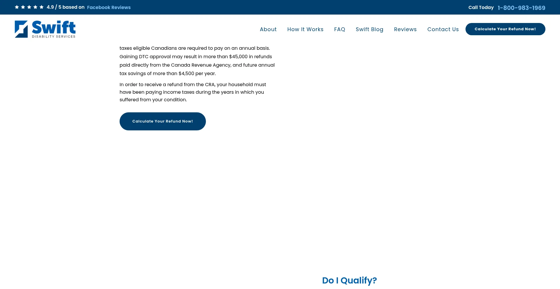 Swiftdisability.ca 安全可靠吗？