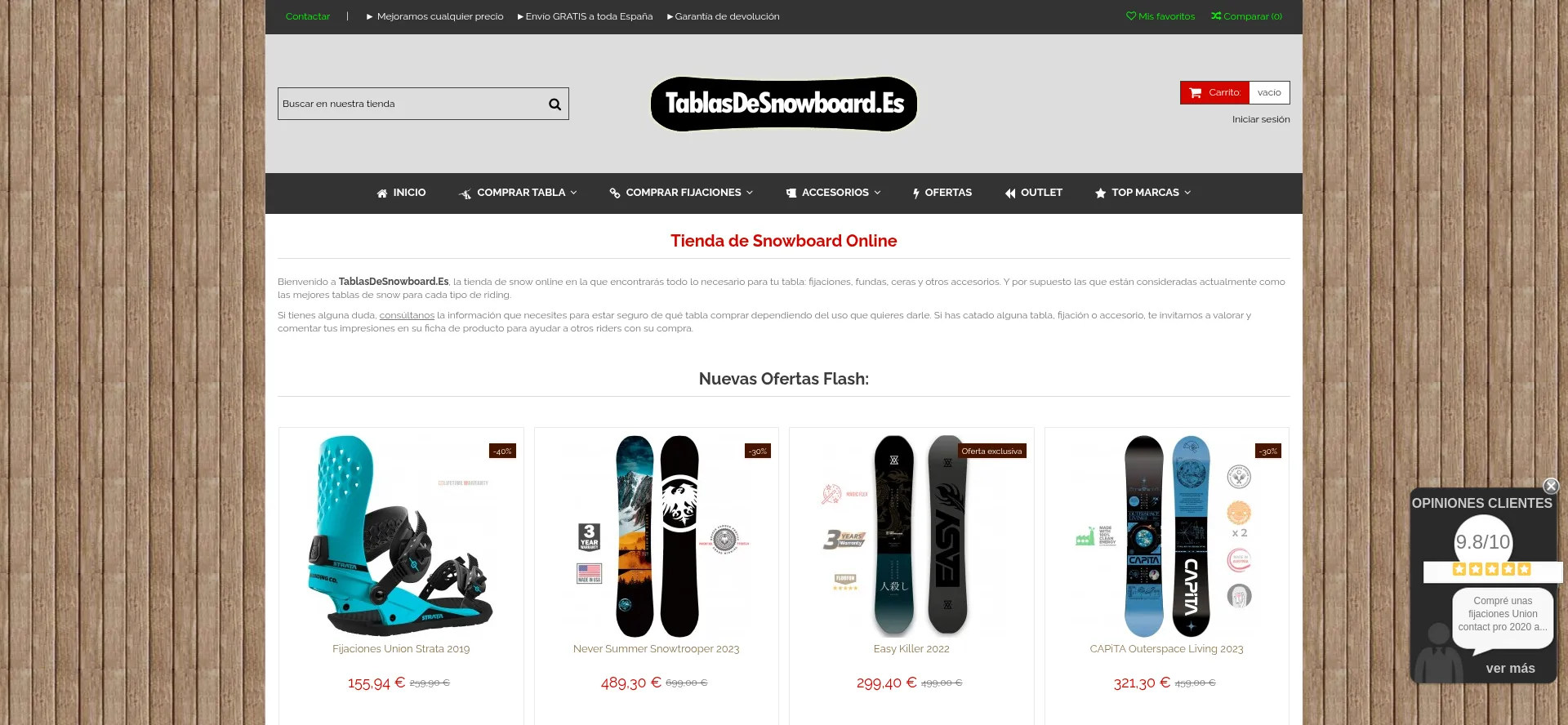 Tablasdesnowboard.es