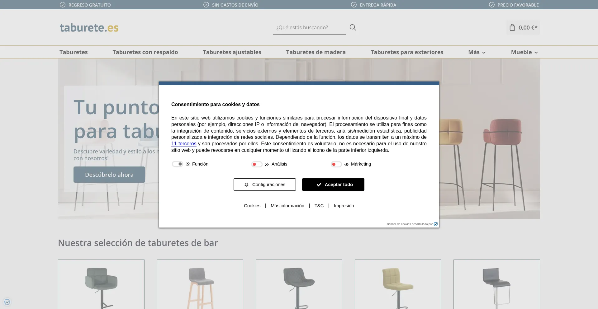 Taburete.es