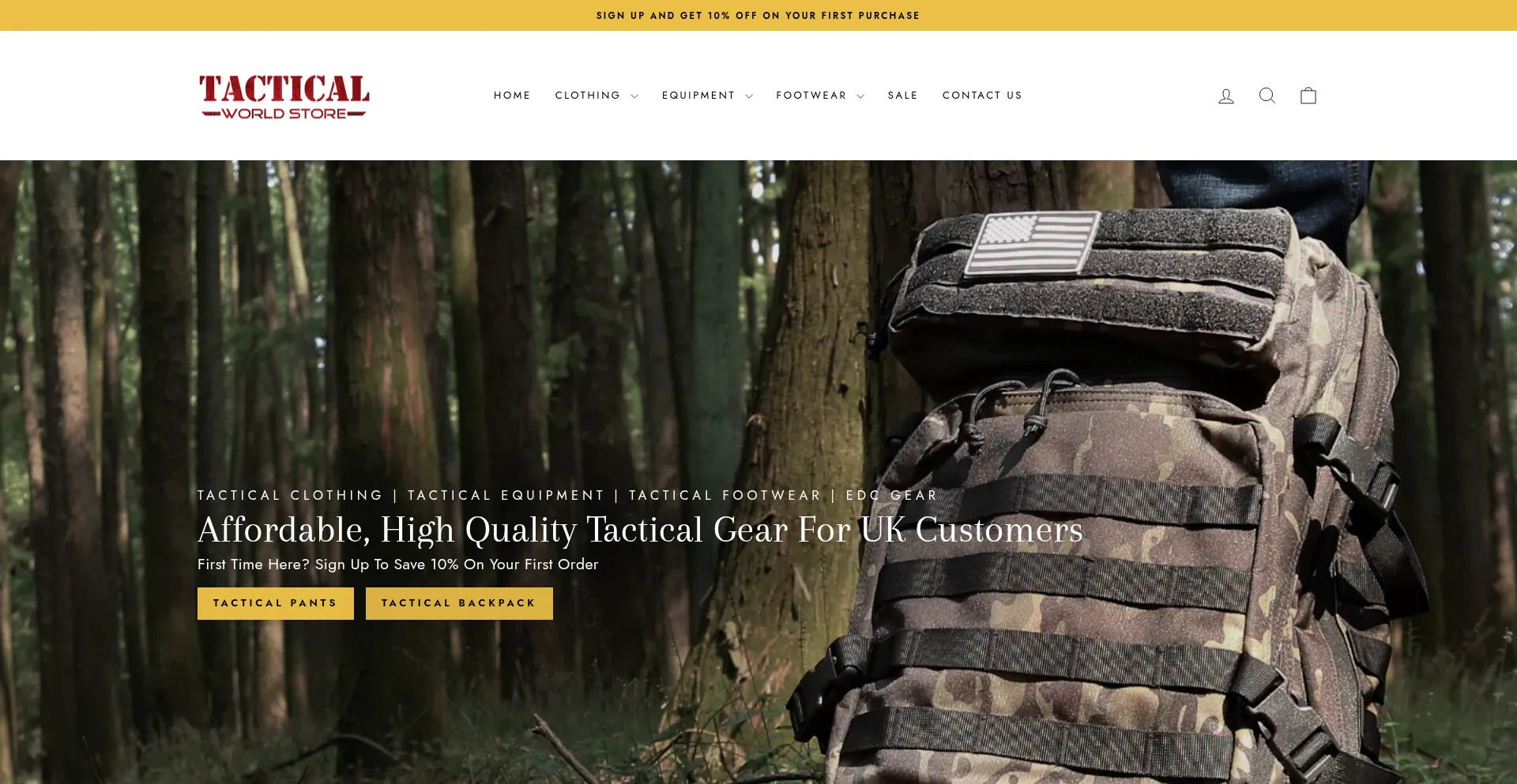 Tacticalworldstore.co.uk 安全可靠吗？