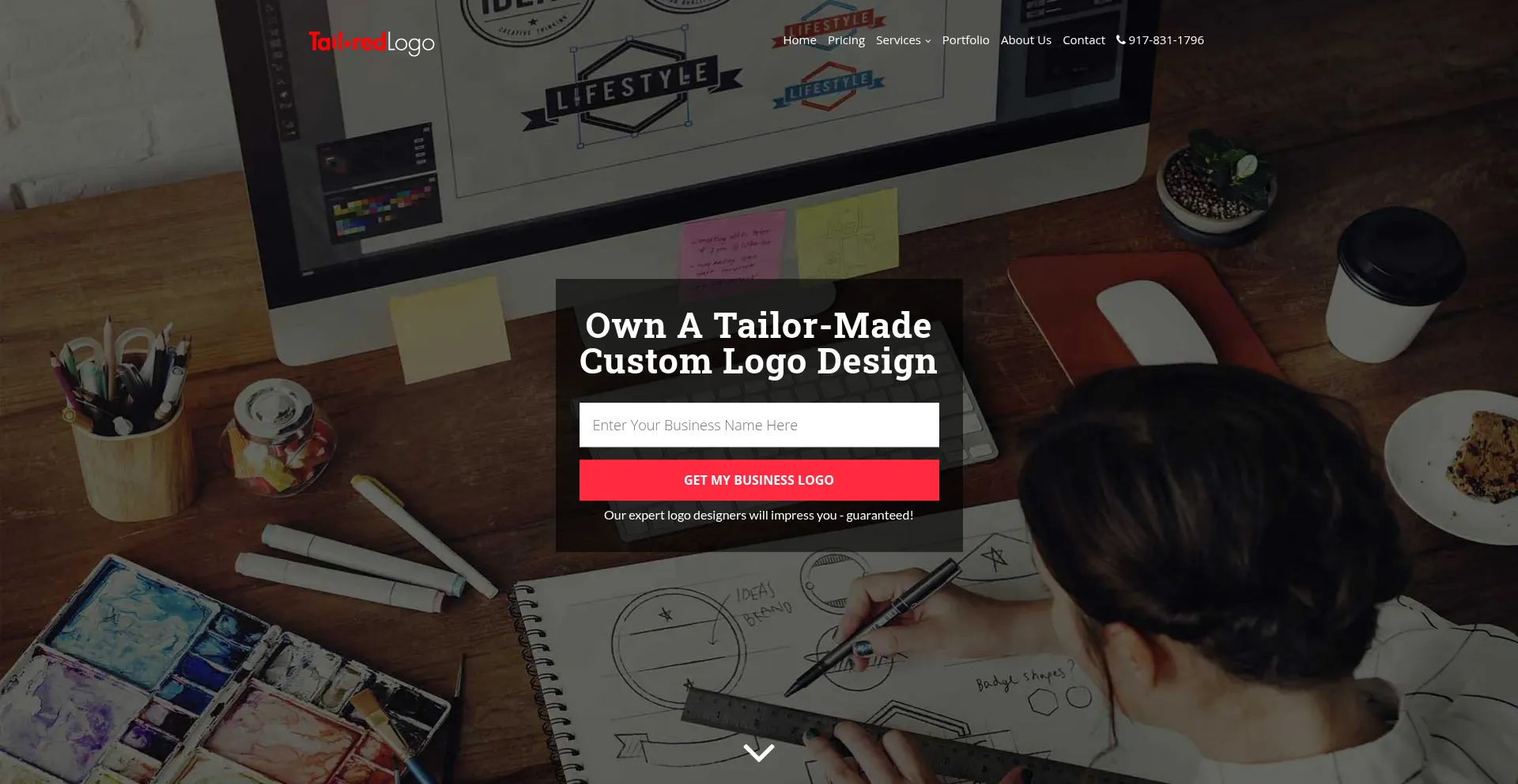 Tailoredlogo.com Screenshot