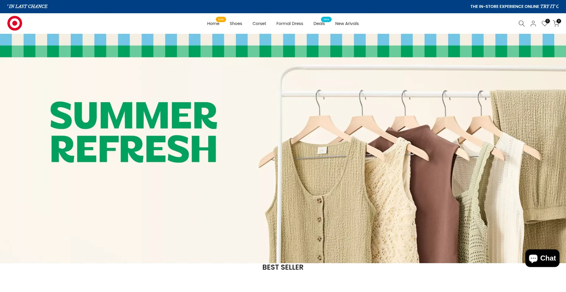 Website screenshot of Target-trend.com