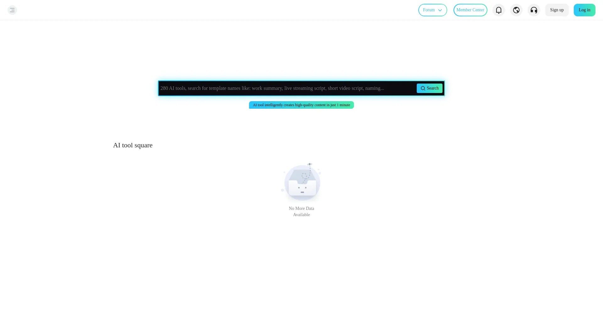 Website screenshot of Tarmai.com