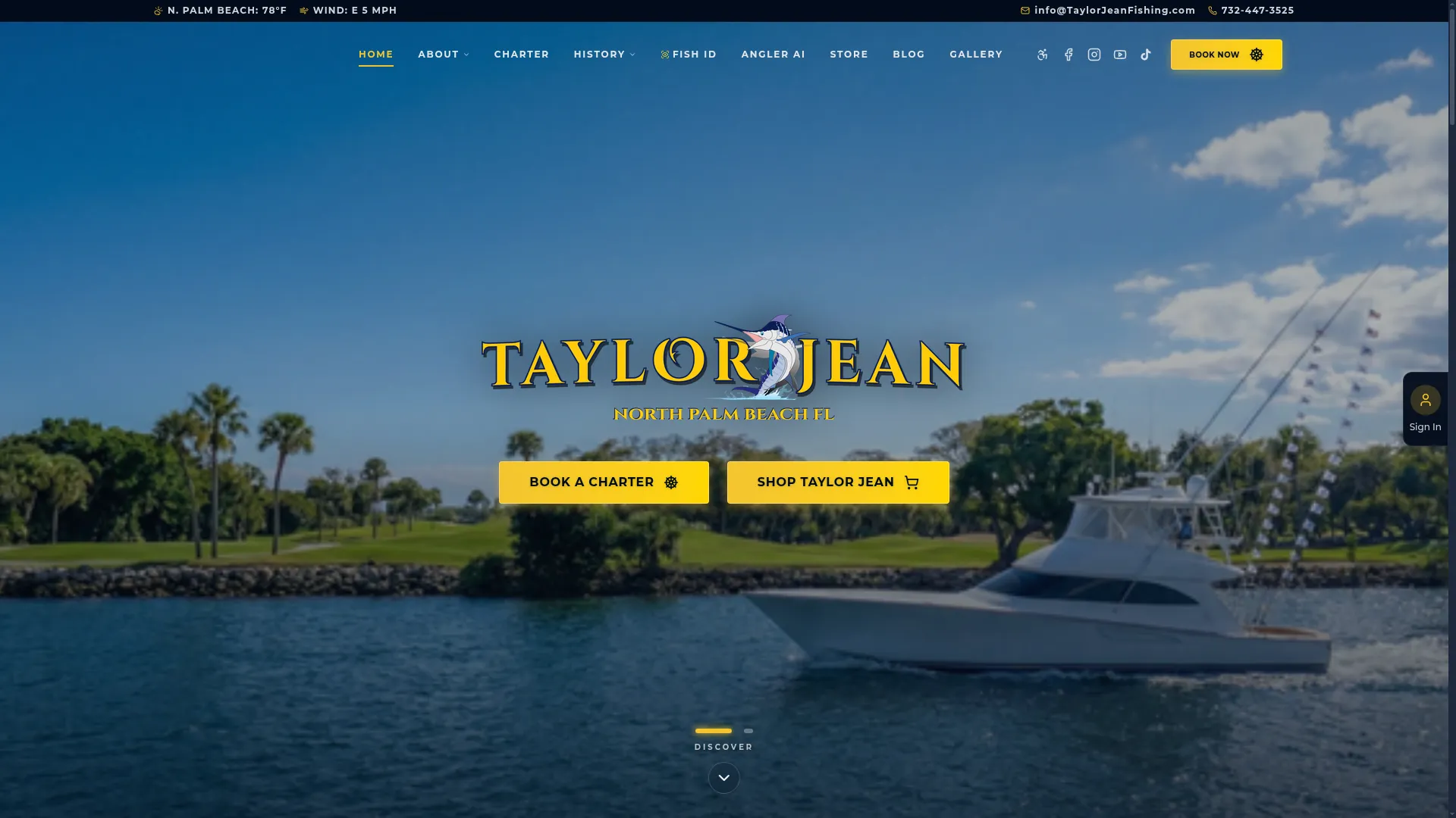 Taylorjeanfishing.com