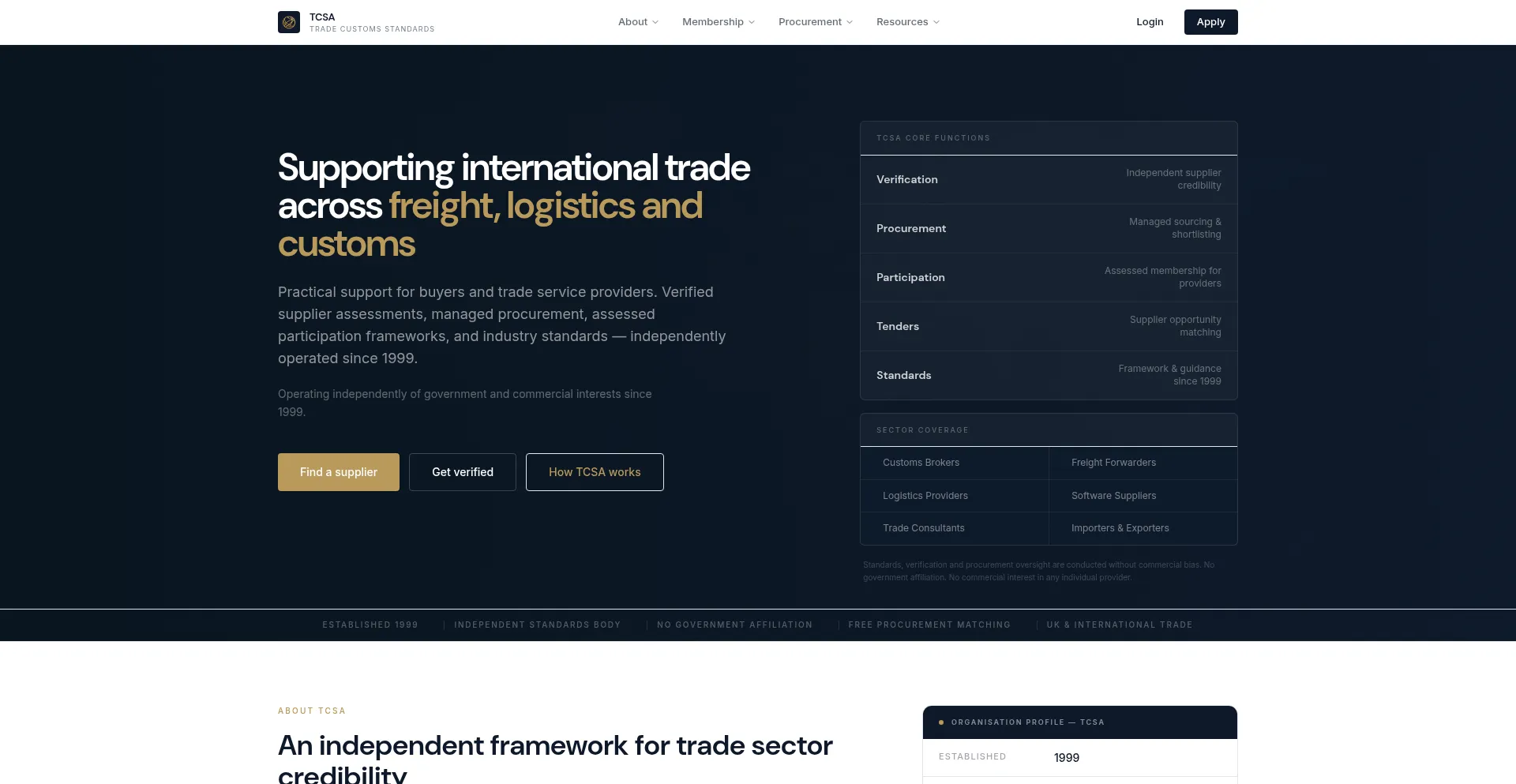 Tcsa.org.uk