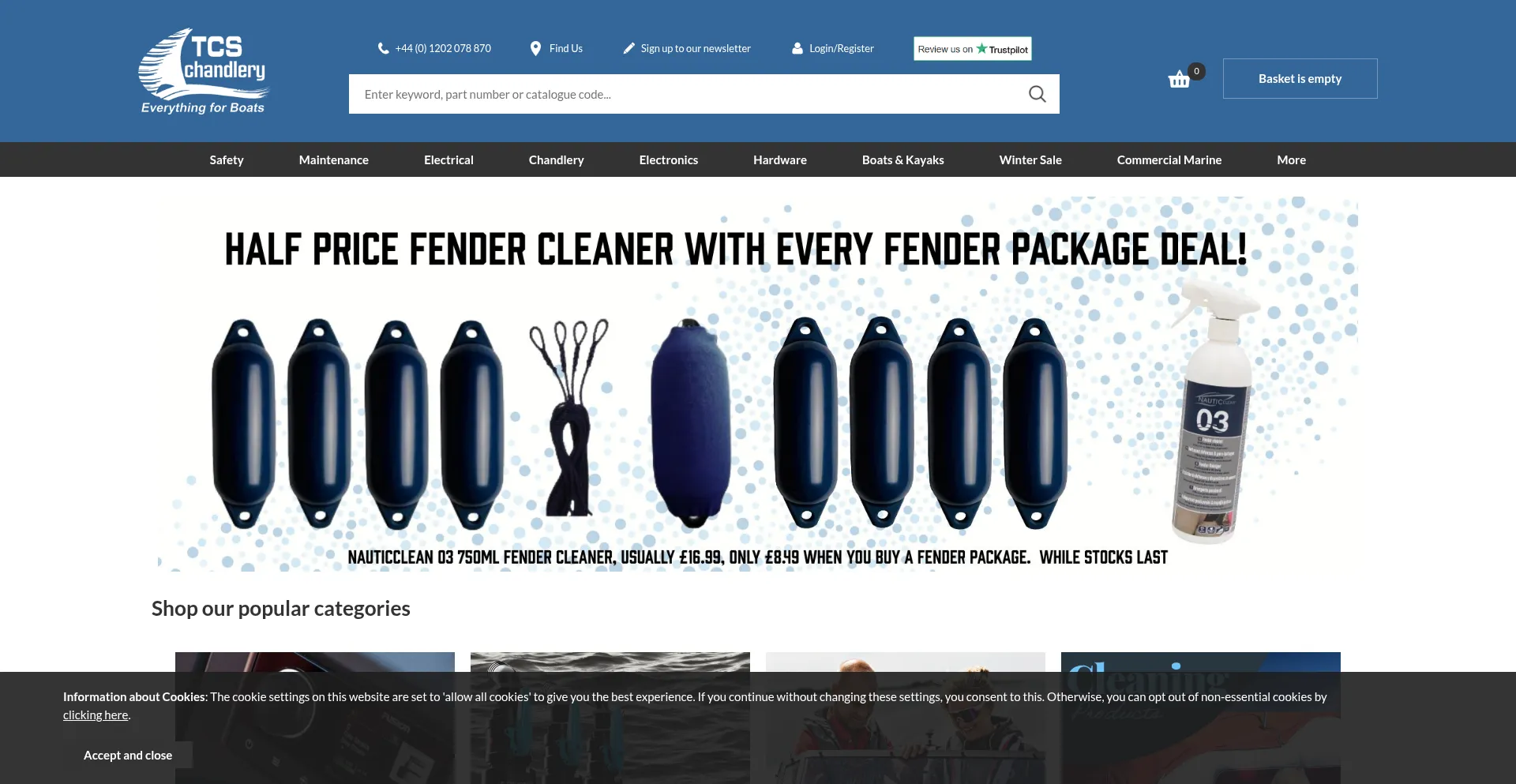 Tcschandlery.co.uk
