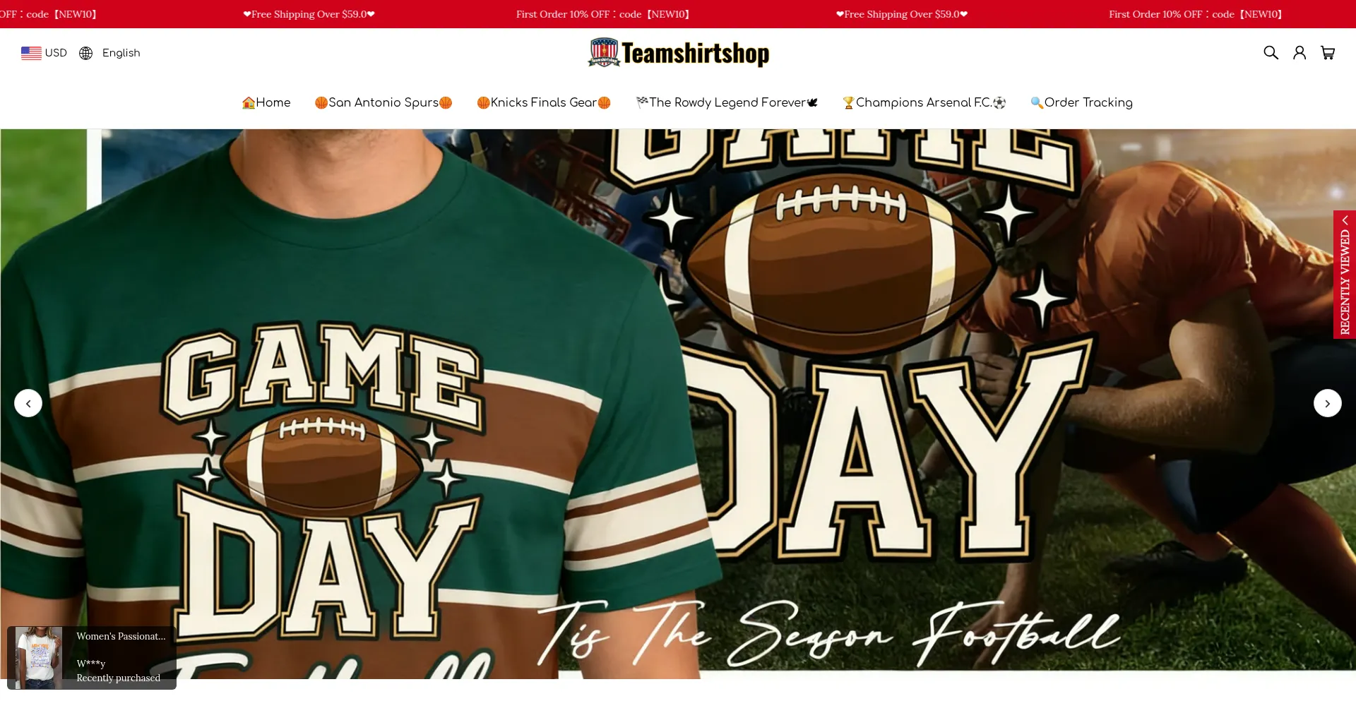 Teamshirtshop.com