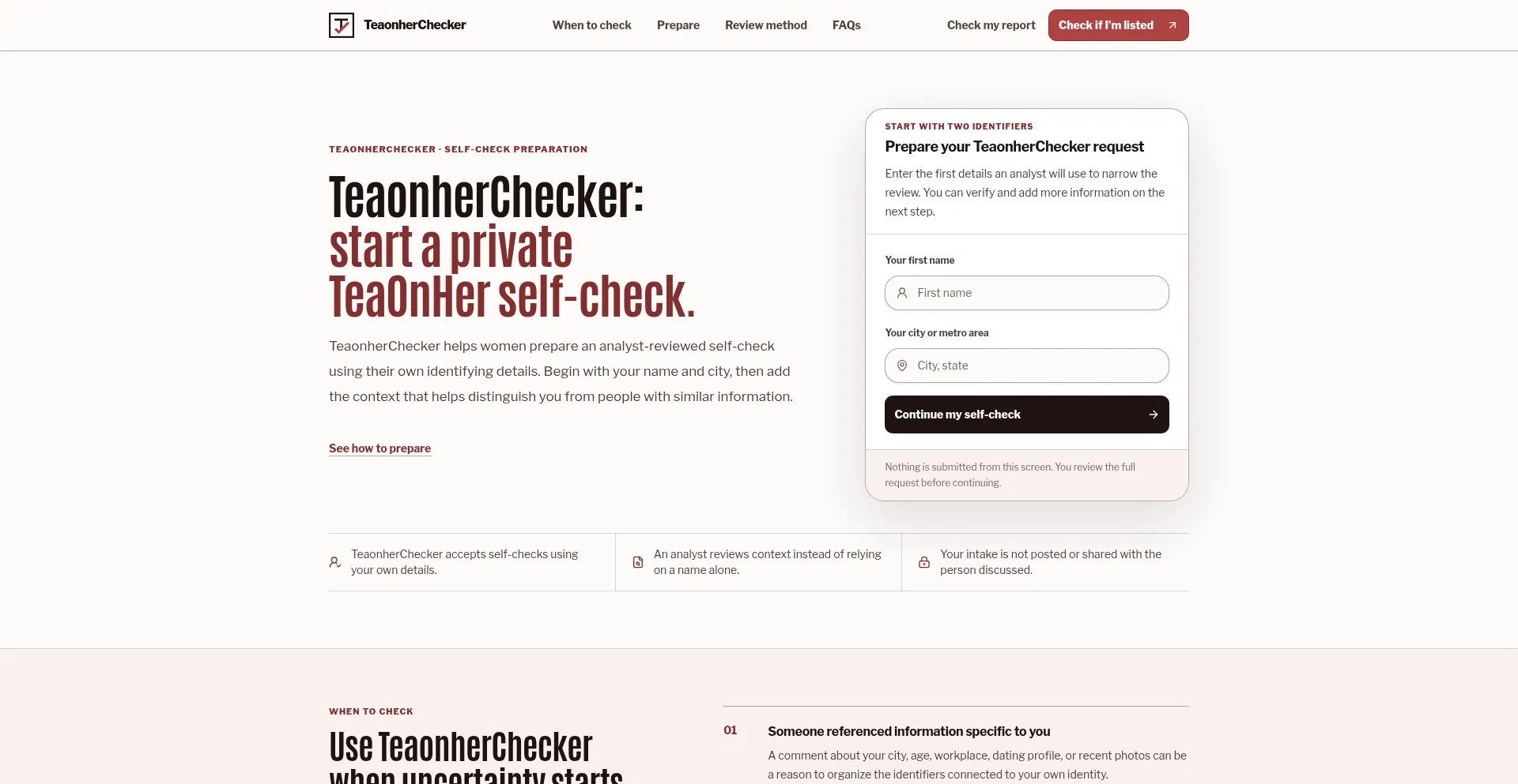 Teaonher.org