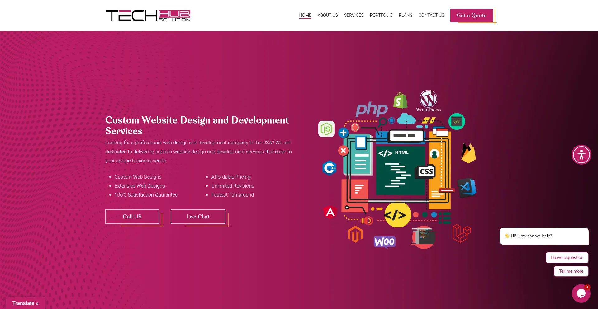 Techhubsolution.com Screenshot
