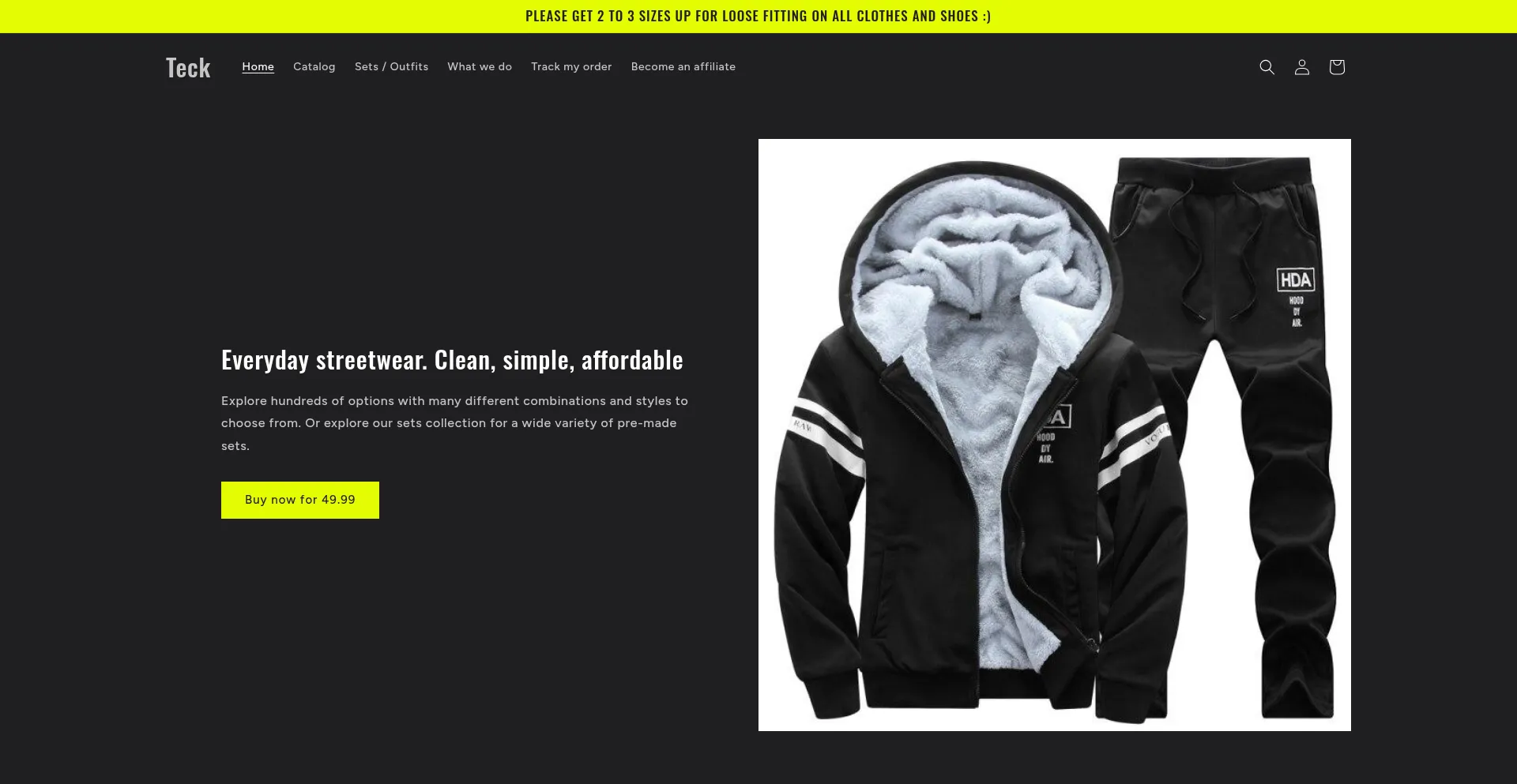 Tecksclothing.com