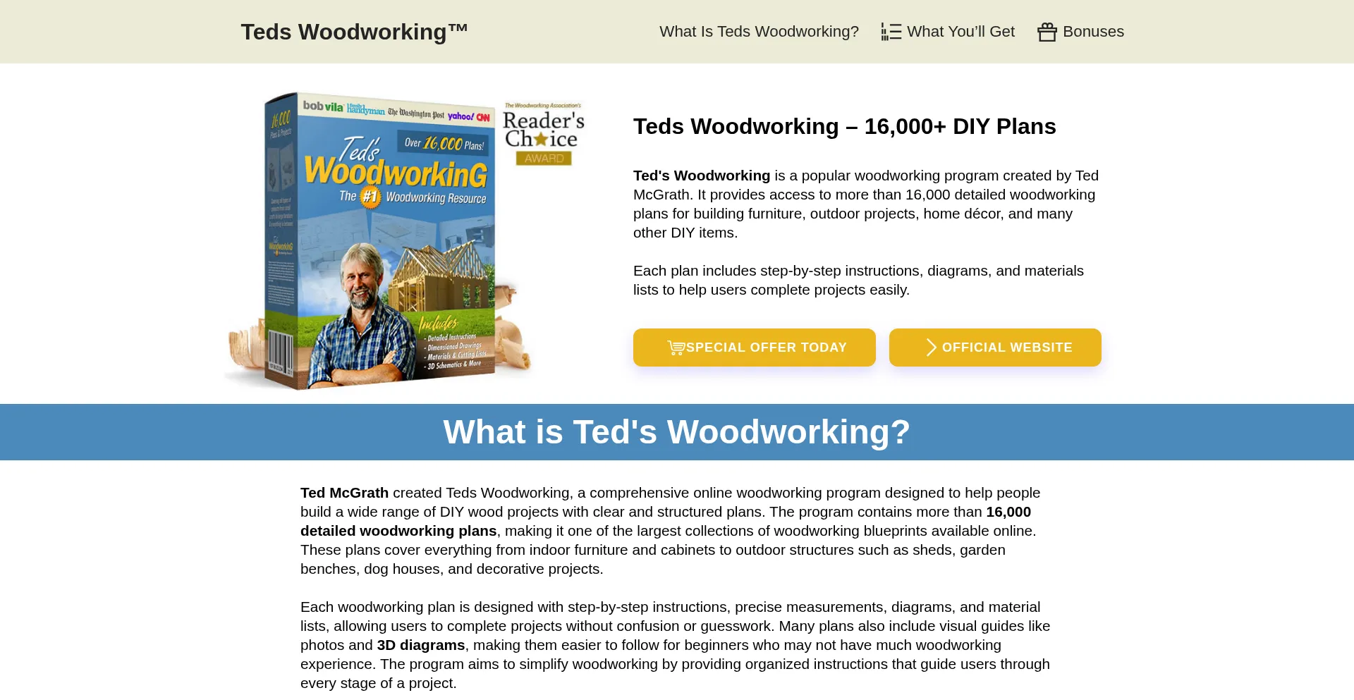Tedswoodplan.com