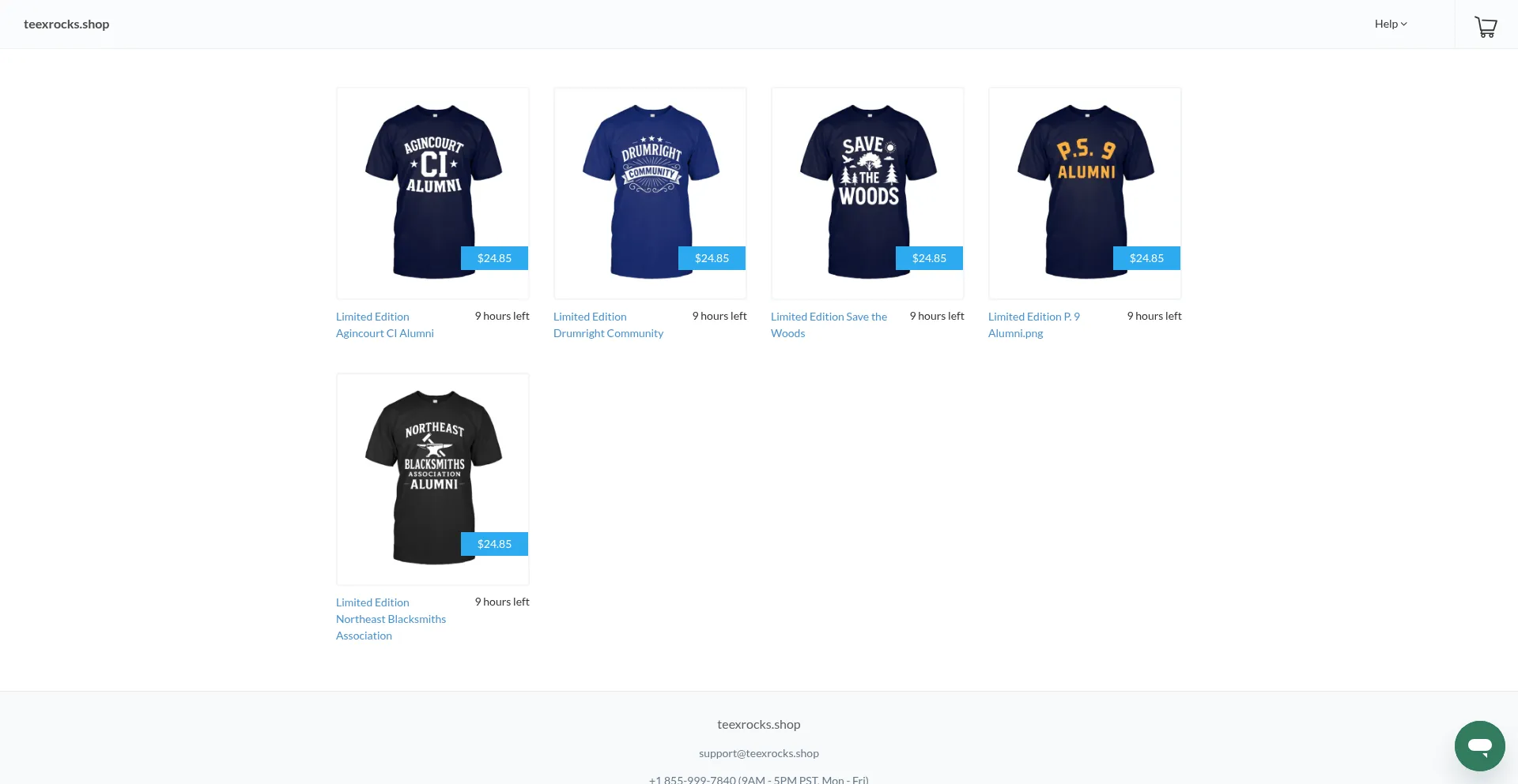 Teexrocks.shop 安全可靠吗？