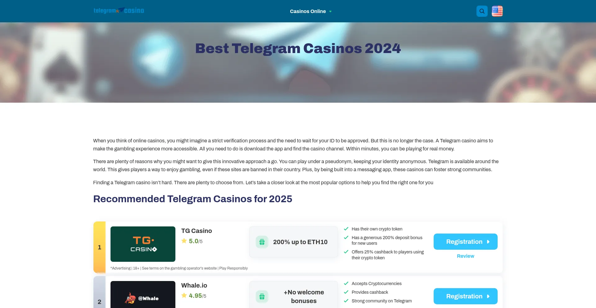 Telegram-casino.org 安全可靠吗？