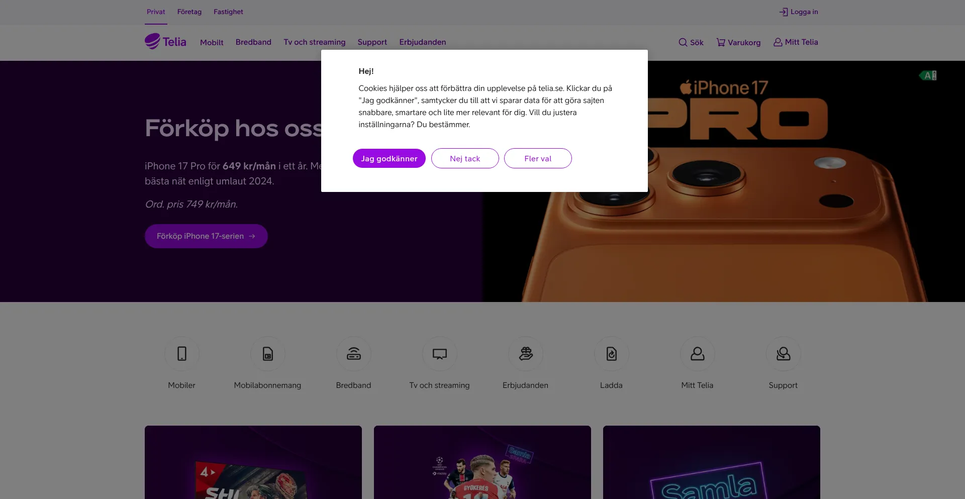 Telia.se 安全可靠吗？