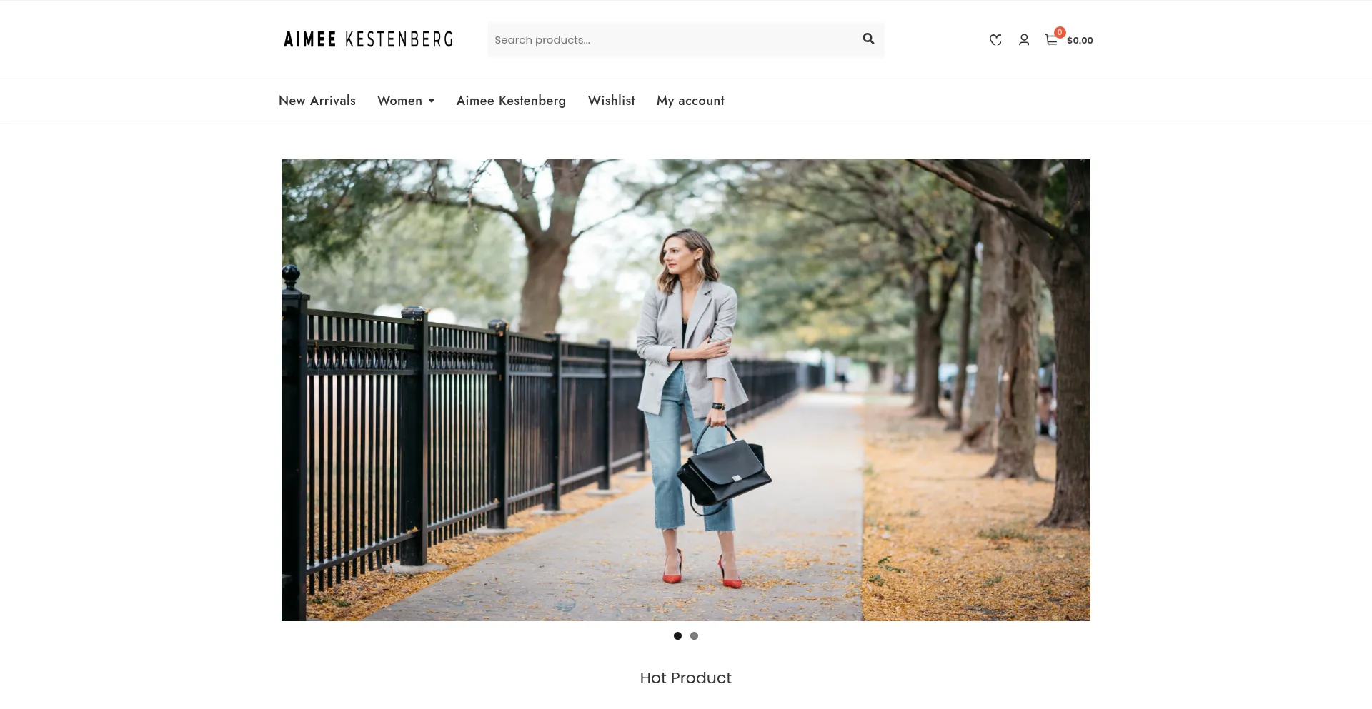 Website screenshot of Tellburger.shop