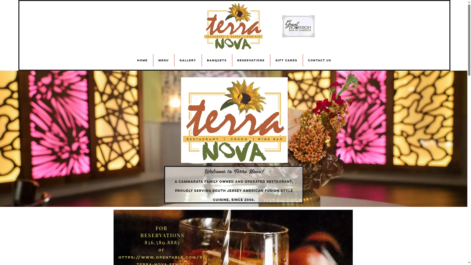 Terranovawineanddine.com