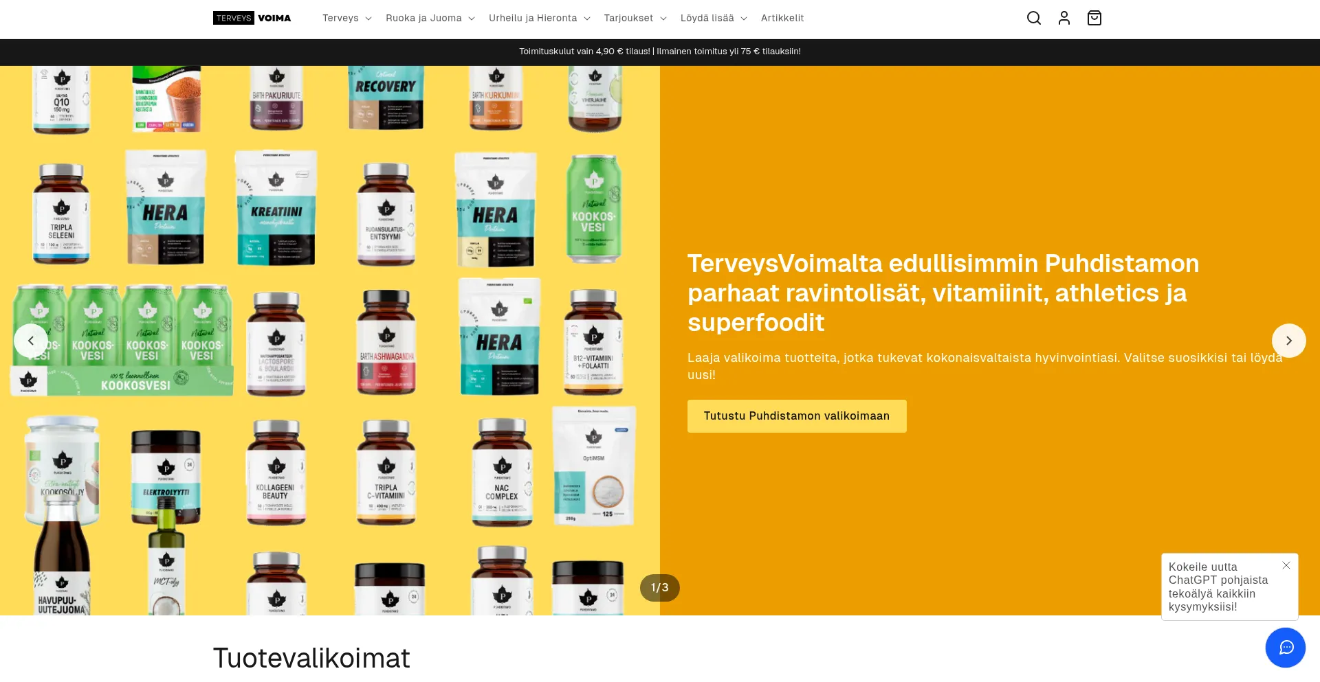 Terveysvoima.fi 安全可靠吗？