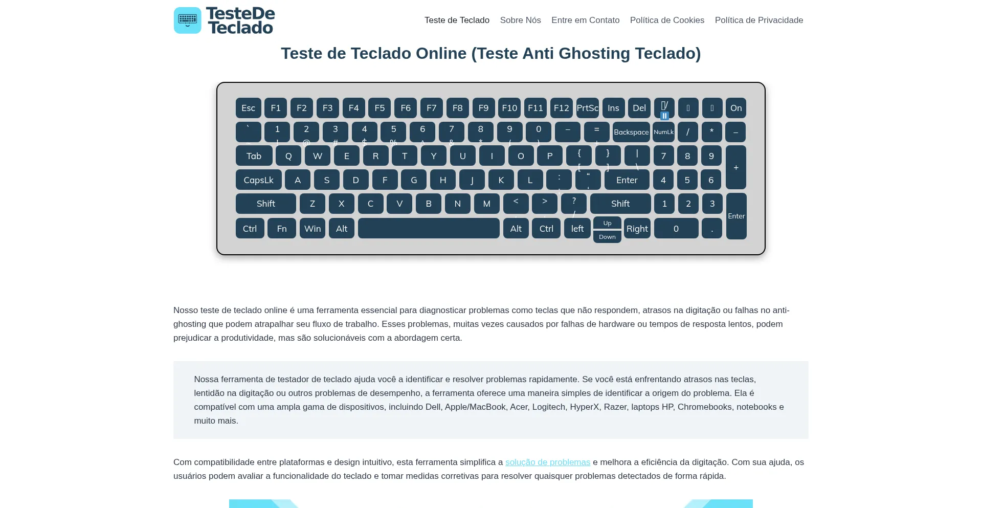 Testedeteclado.com.br 安全可靠吗？
