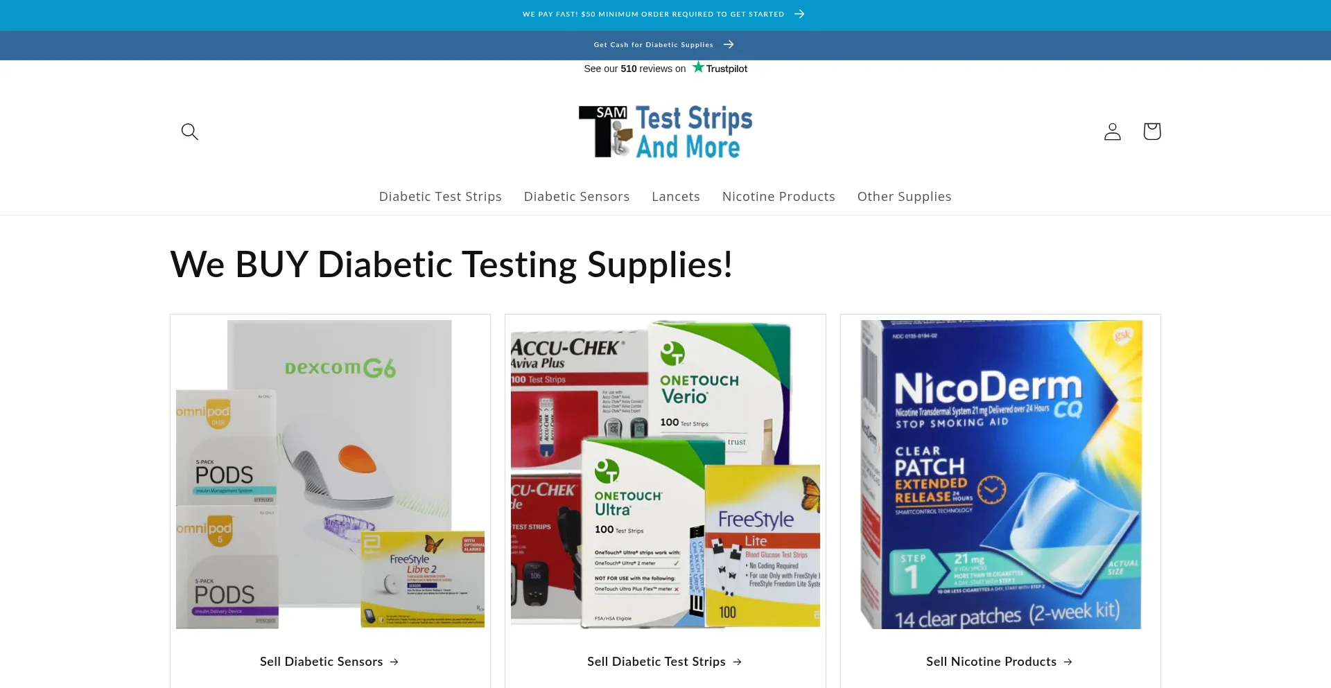 Teststripsandmore.com 安全可靠吗？
